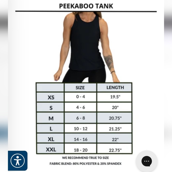 NEW CVG Peekaboo Back Tank Top | Grape Small - Picture 4 of 4